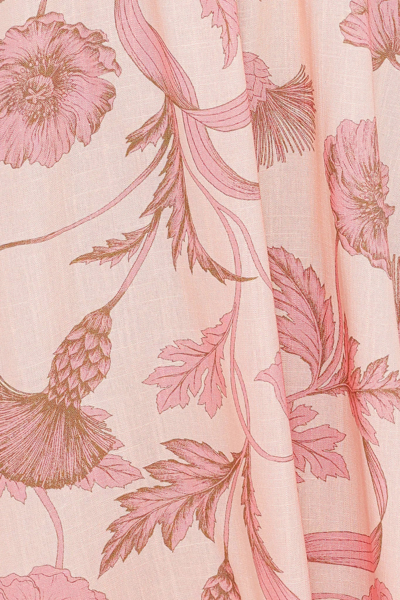Bowman Maxi Dress - Pink Floral