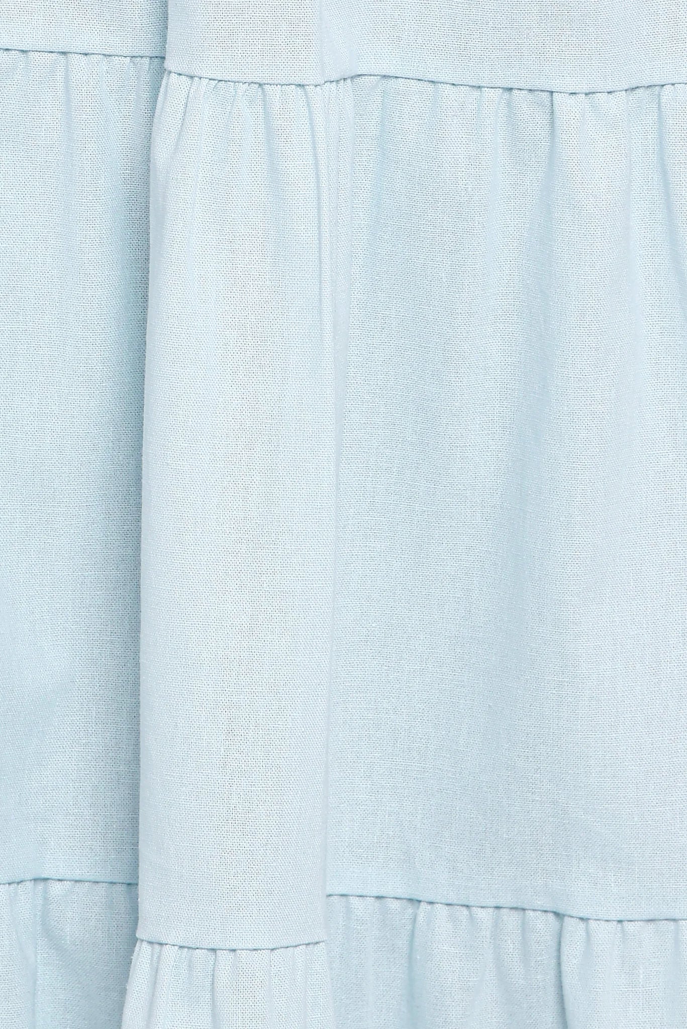 Cadence Strapless Maxi Dress - Blue