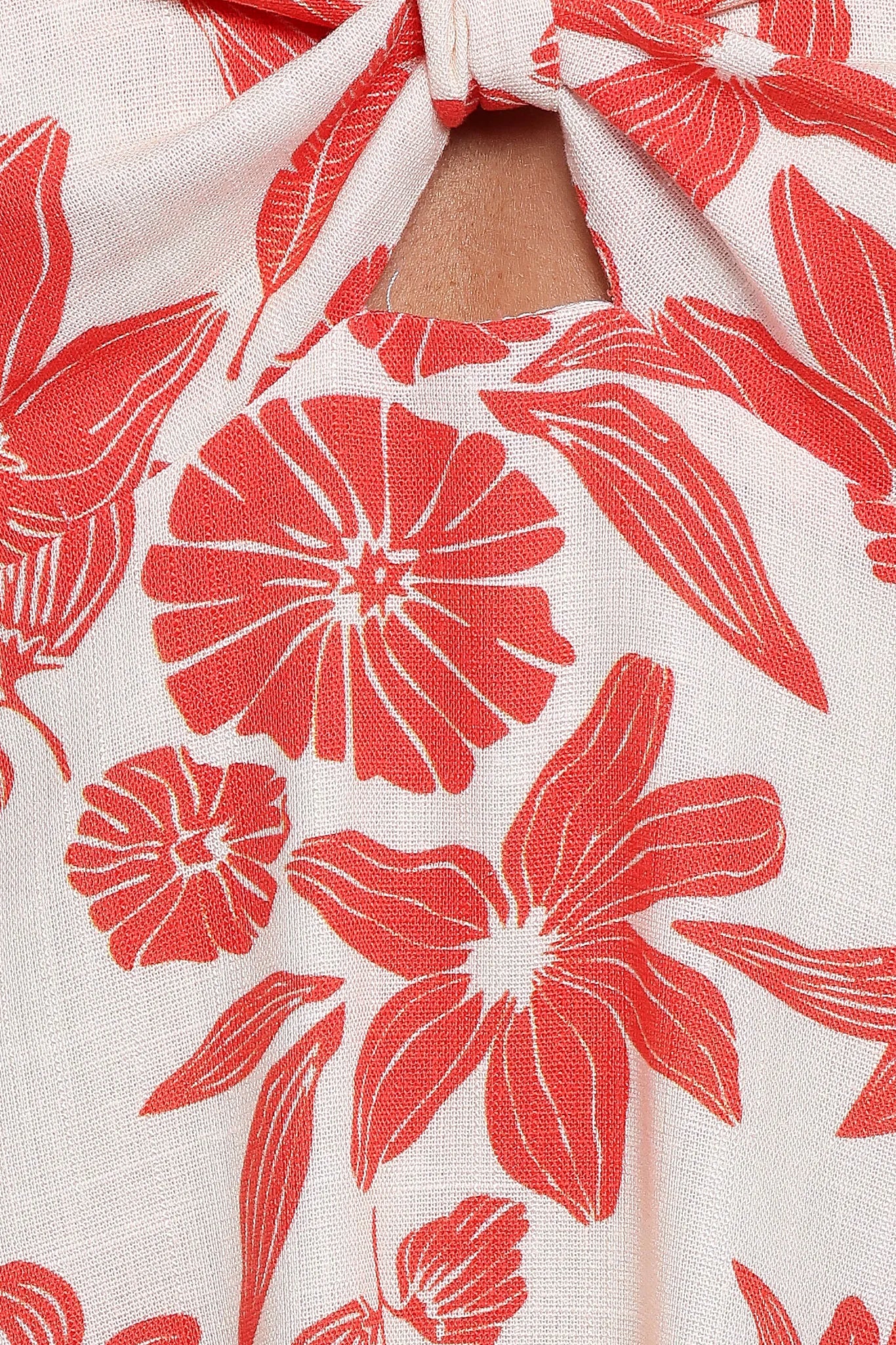 Cottrell Maxi Dress - Red Floral