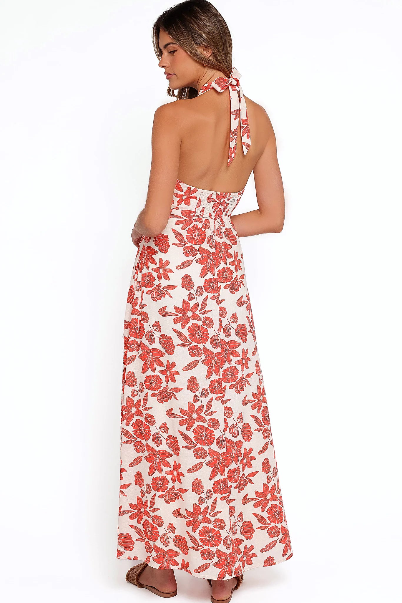 Cottrell Maxi Dress - Red Floral