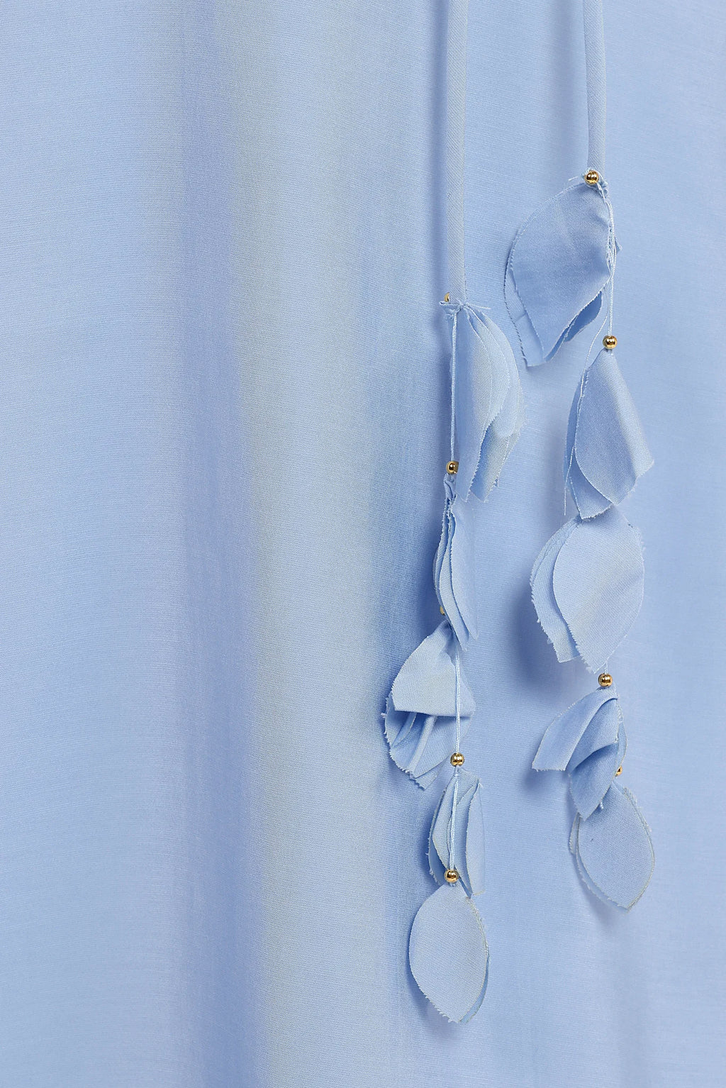 Della Midi Dress - Pale Blue