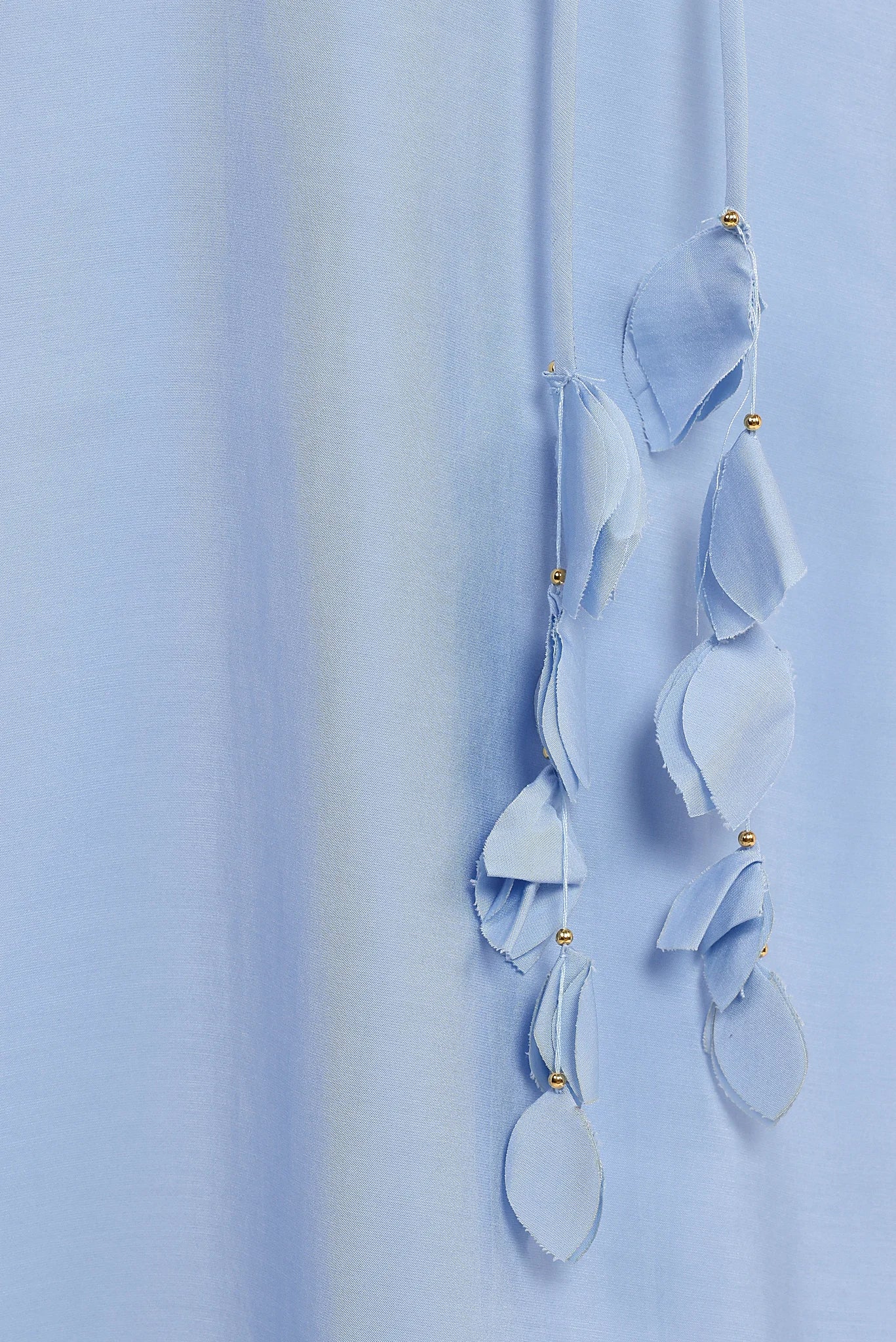 Della Midi Dress - Pale Blue