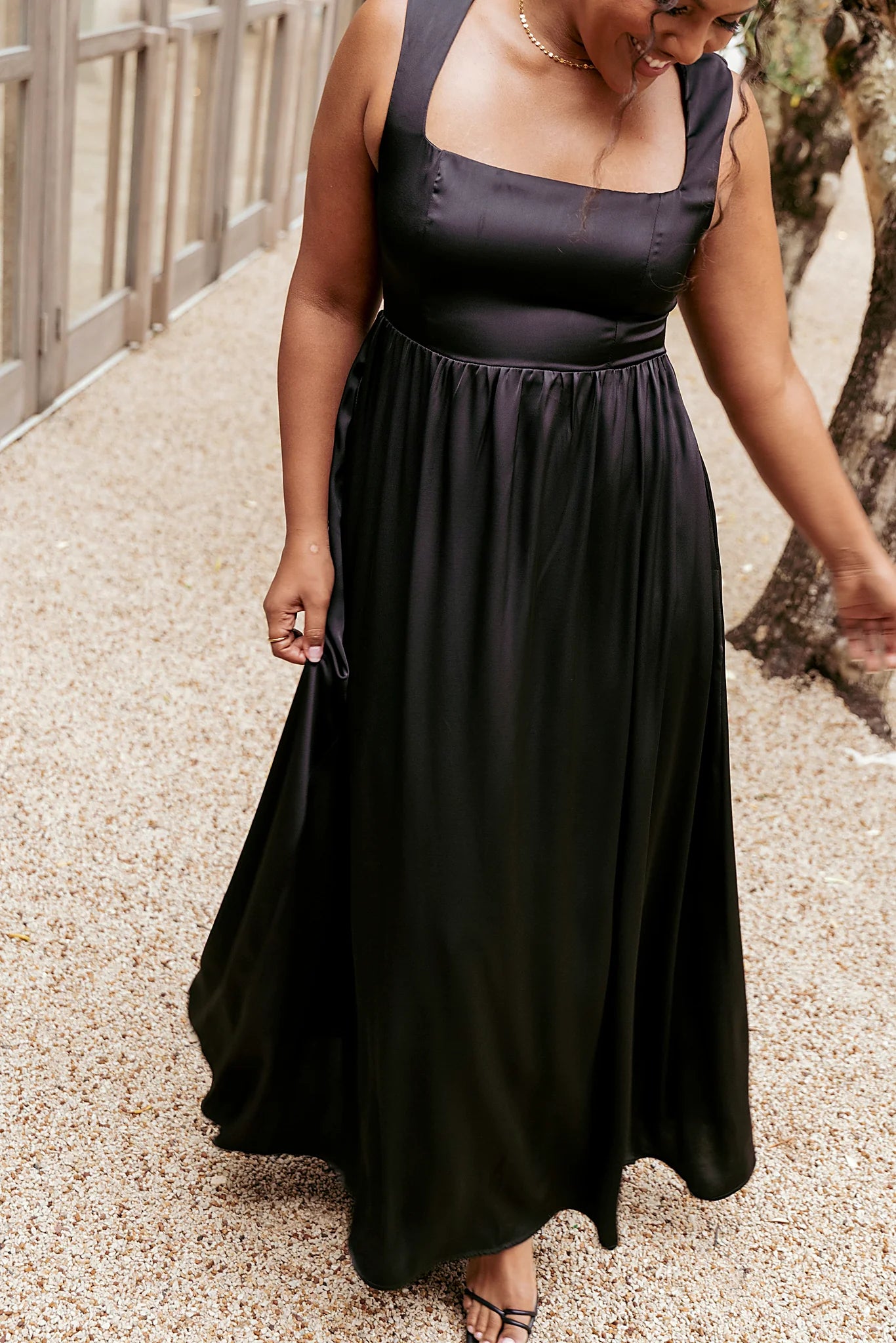 Elania Maxi Dress - Black