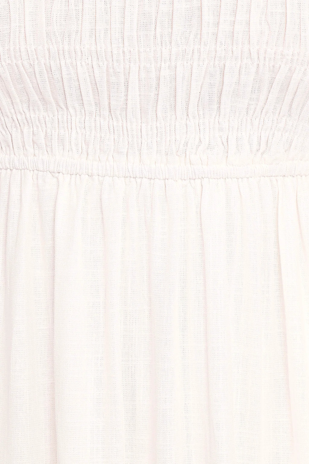 Emari Puff Sleeve Mini Dress - White