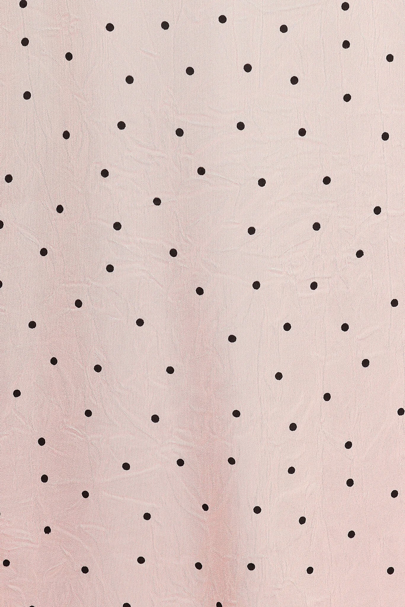 Gabrielle Mini Dress - Pink Polka Dot