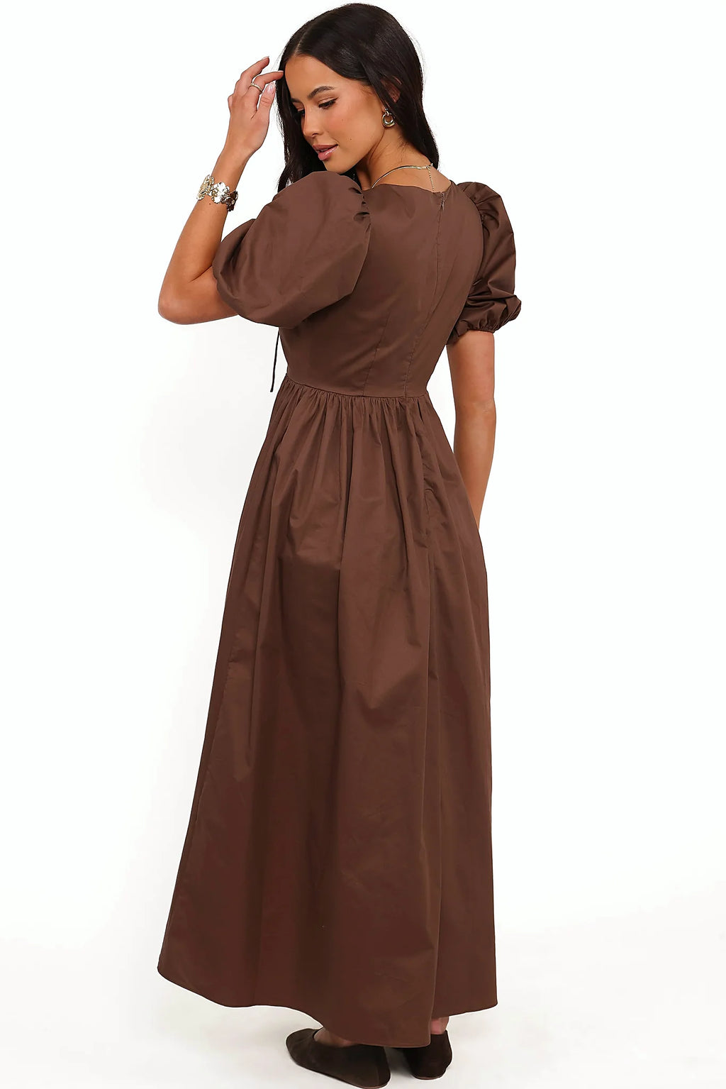Karla Maxi Dress - Bitter Chocolate