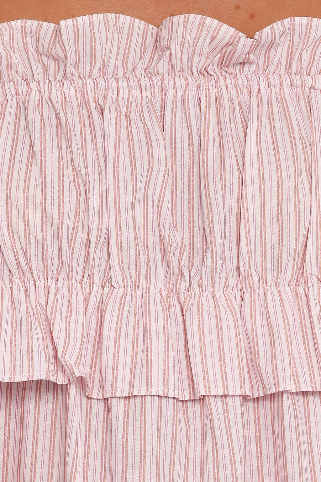 Keonia Mini Dress - Pink Stripe