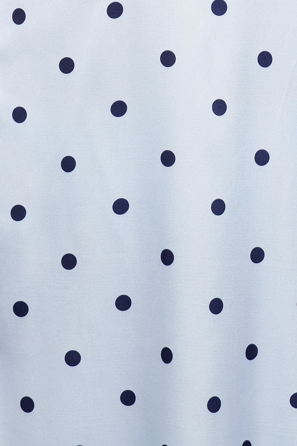 Manaris Off Shoulder Maxi Dress - Blue Polka Dot