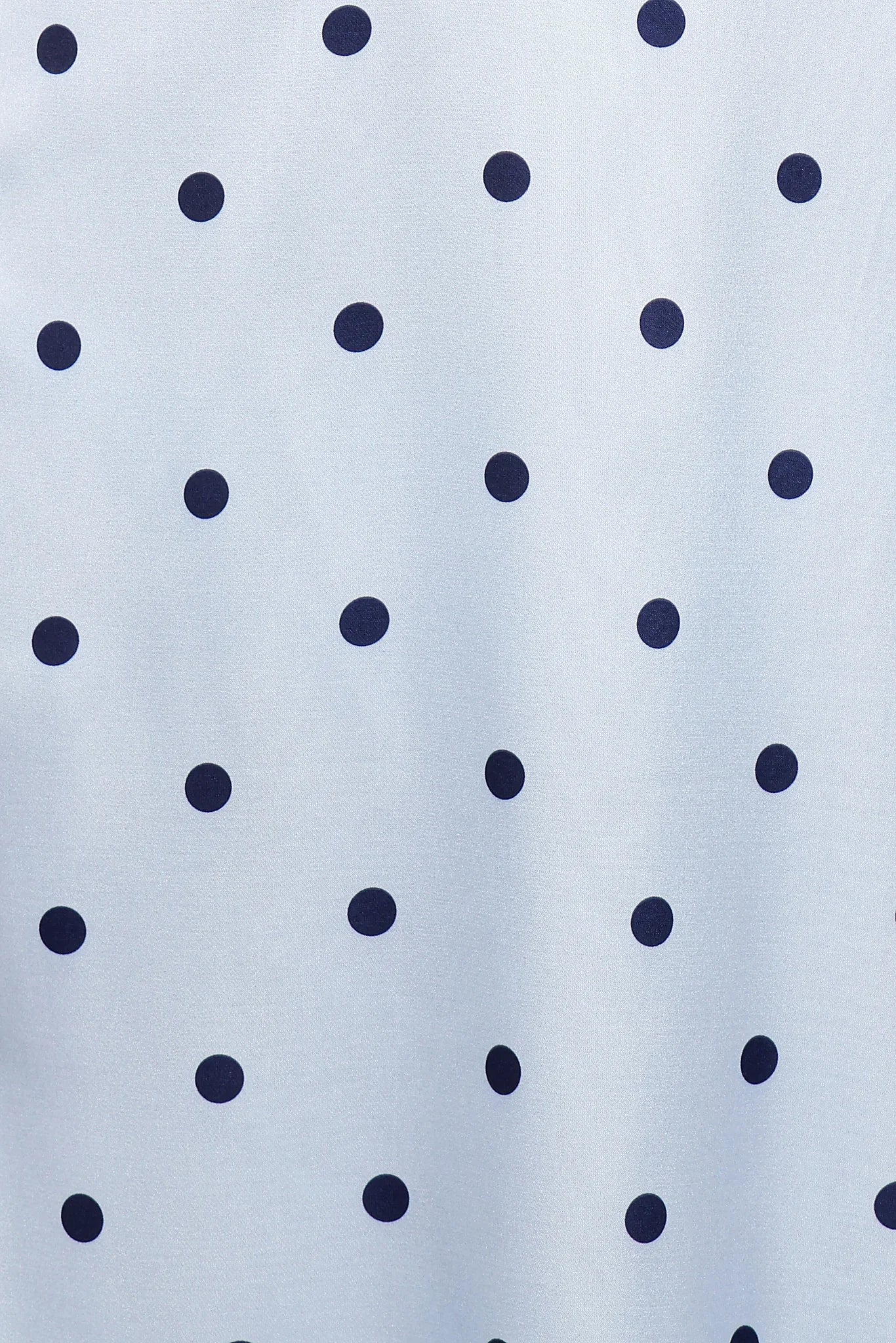Manaris Off Shoulder Maxi Dress - Blue Polka Dot