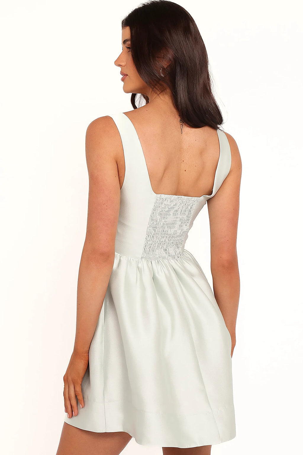 Marcelline Mini Dress - Mint Green
