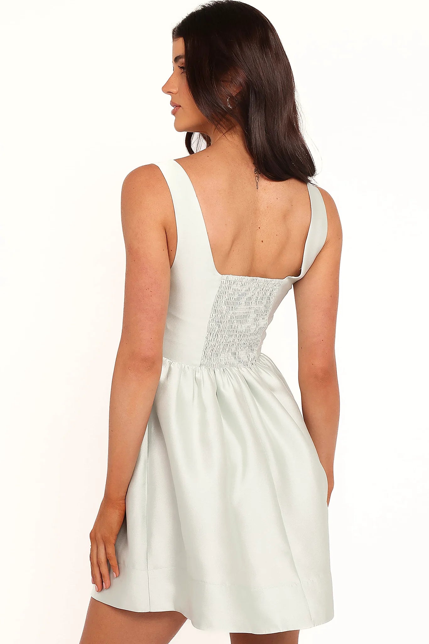 Marcelline Mini Dress - Mint Green