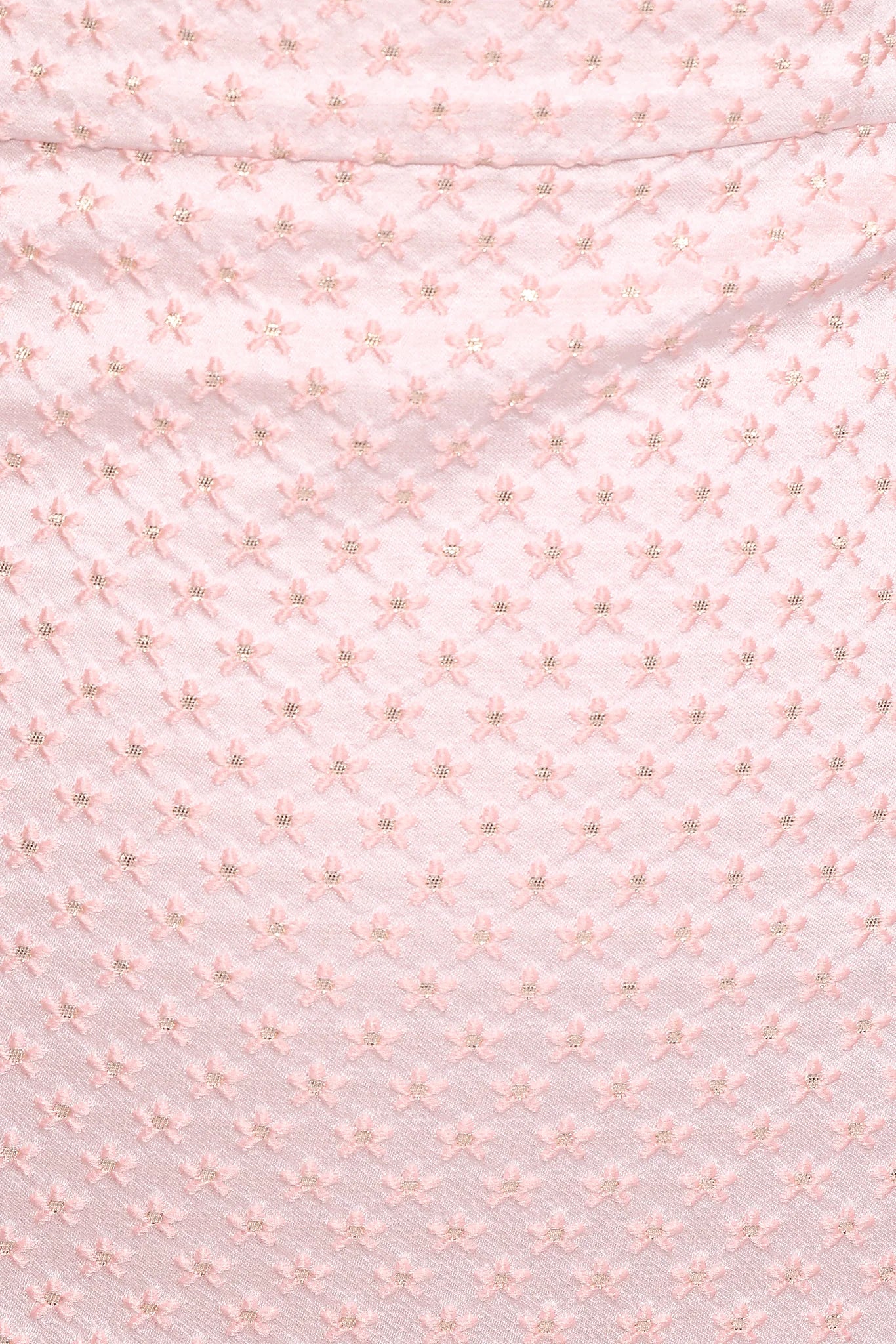 Marlene Mini Dress - Pink Rose Brocade