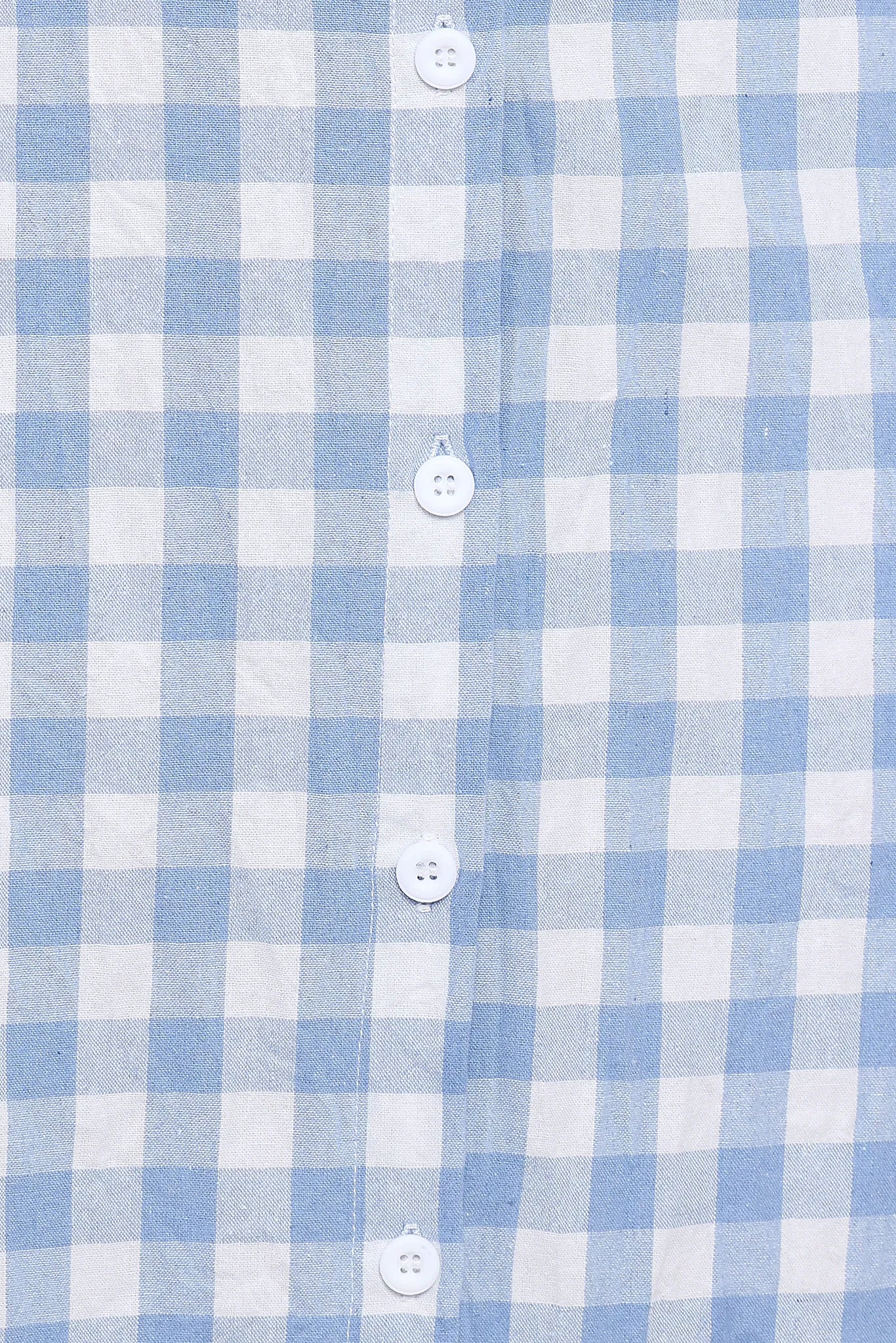 Menora Maxi Dress - Blue Gingham