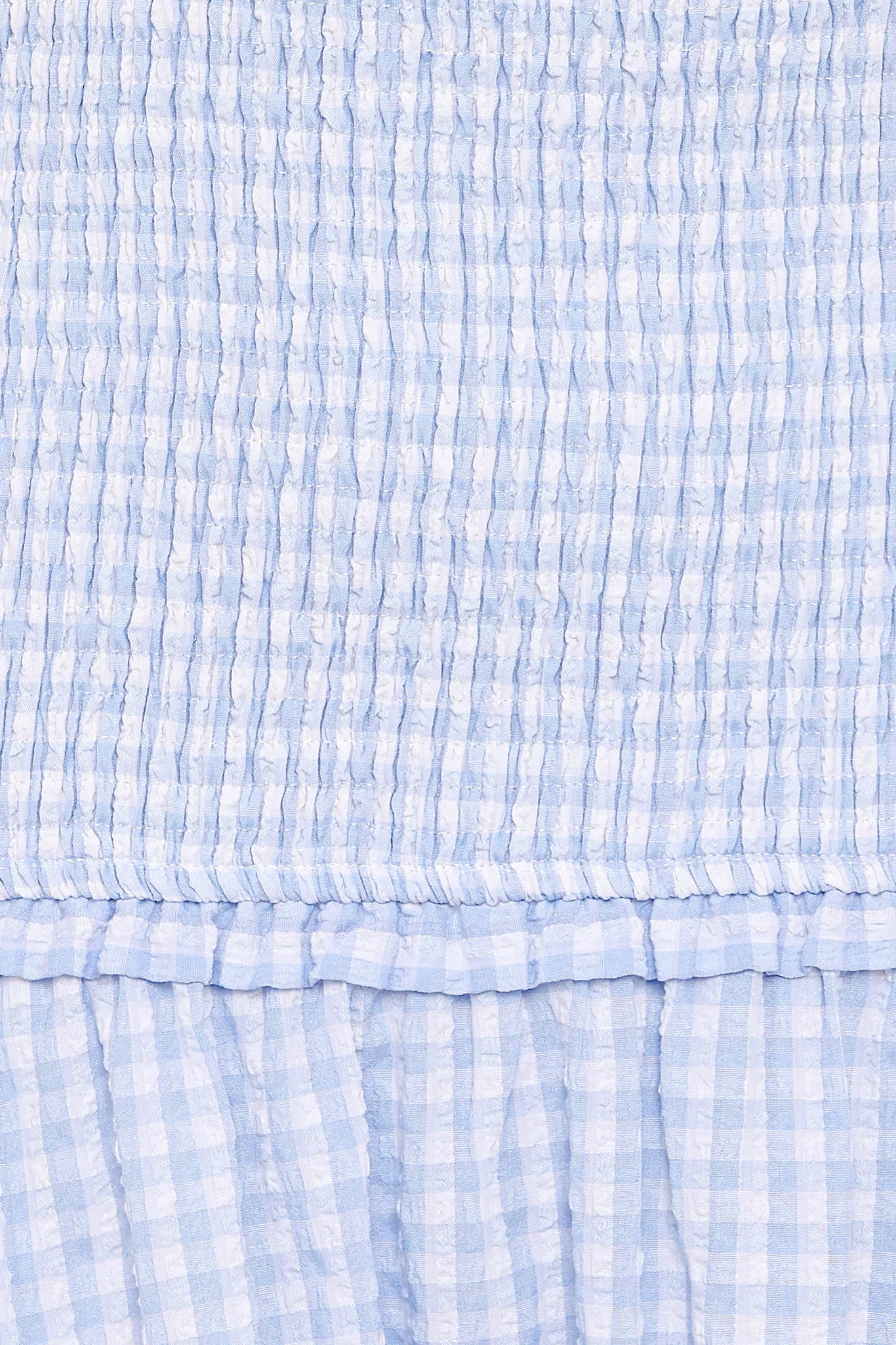 Parkway Maxi Dress - Blue Gingham