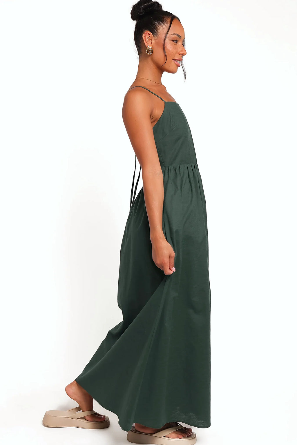 Savannah Maxi Dress - Forest Green
