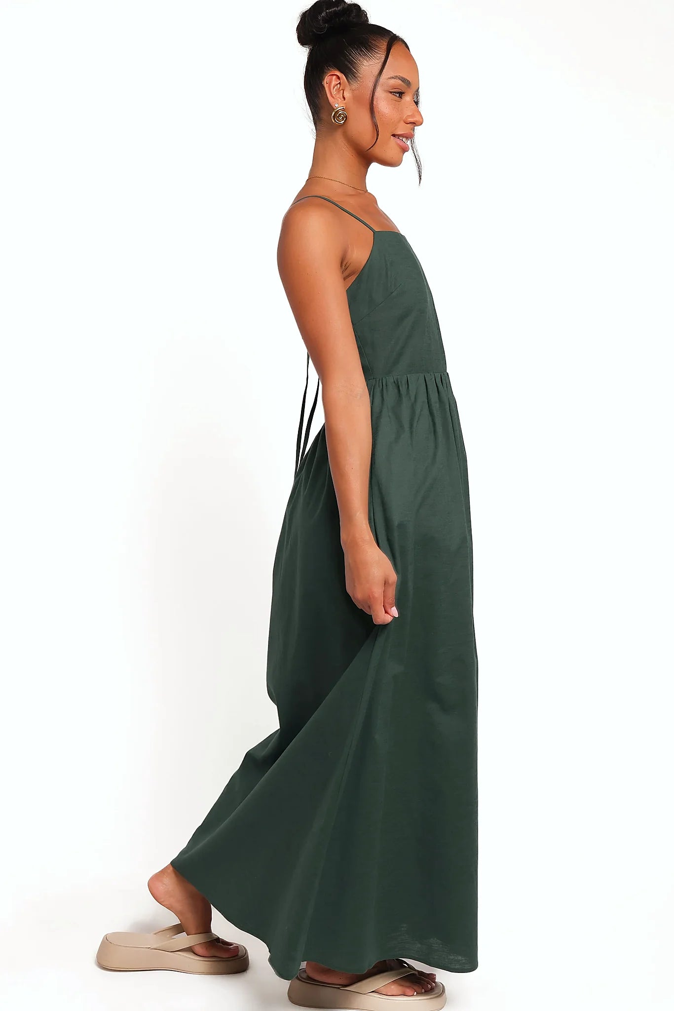 Savannah Maxi Dress - Forest Green