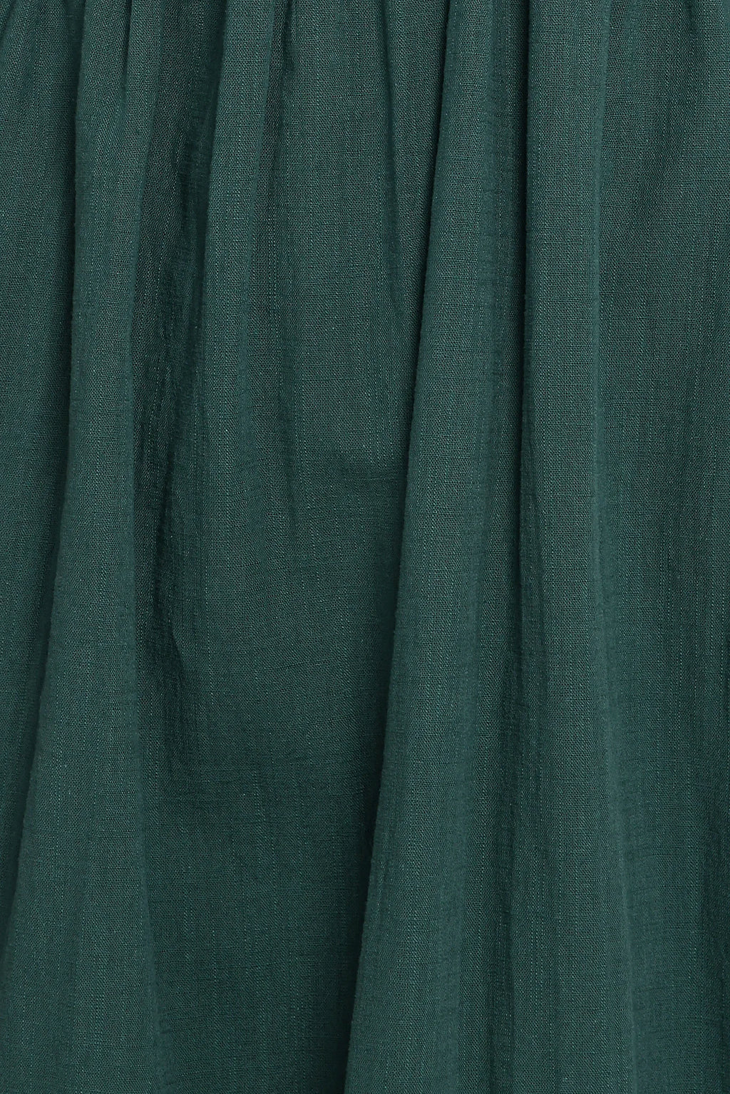Sullivan Puff Sleeve Maxi Dress - Forest Green