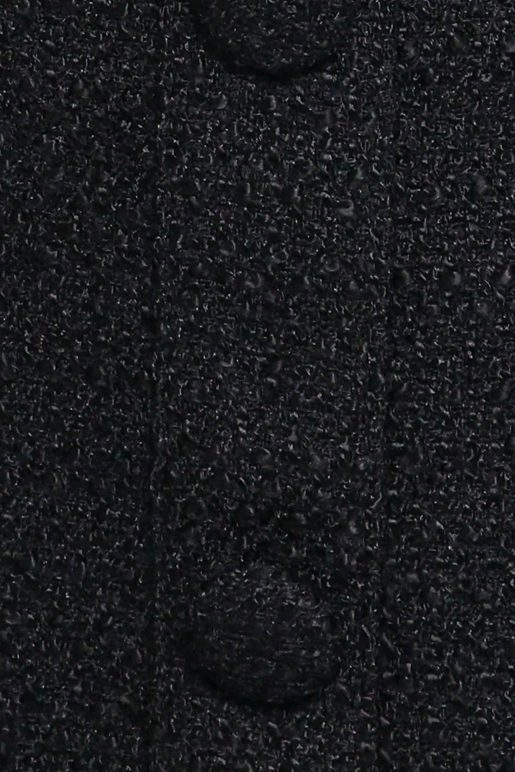 Sutton Mini Dress - Black Tweed